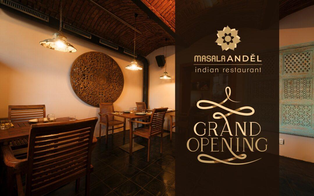 Grand Opening of the new Masala Andel Indian restaurant